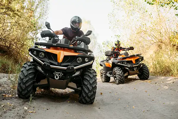 Contrôle technique pour un quad